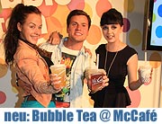 Kick-Off Event zur Einführung von Bubble Tea bei McCafé – mit Eisblume, Kim Gloss & Rocco Stark am 11.06.2012  (©Foto: Martin Schmitz)